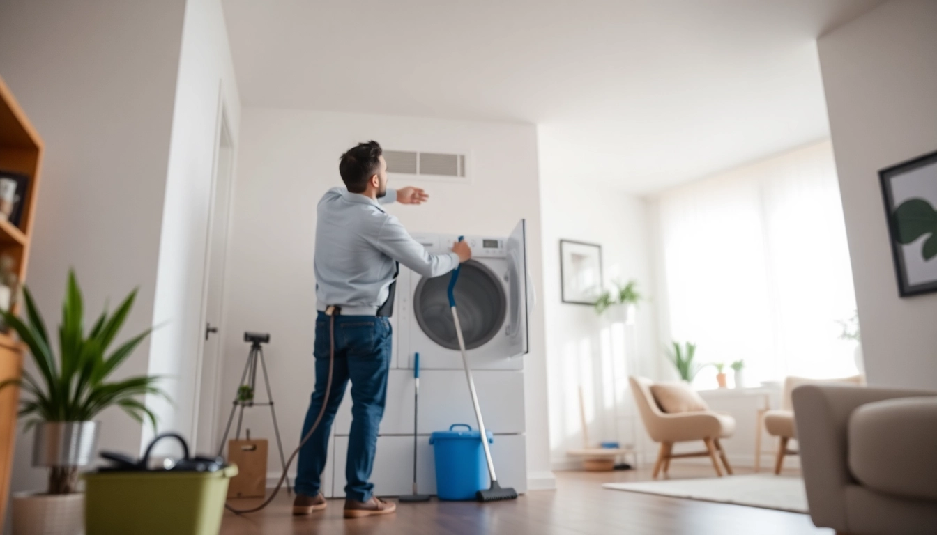 Expert dryer vent cleaning service in Salt Lake City, Utah, showcasing efficient cleaning techniques.