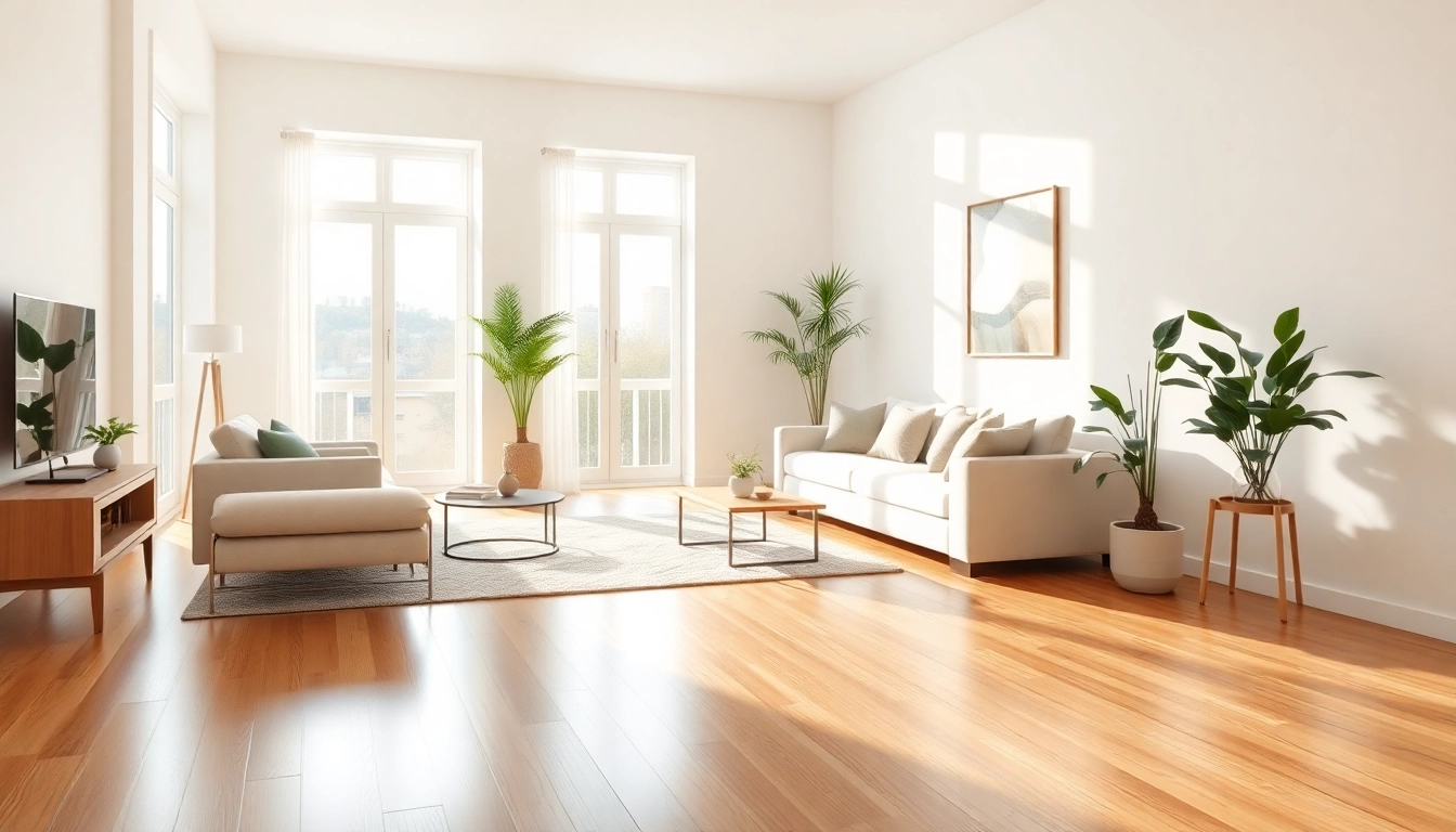 Experience thorough Bond cleaning Logan services ensuring a spotless living space with gleaming floors and fresh decor.