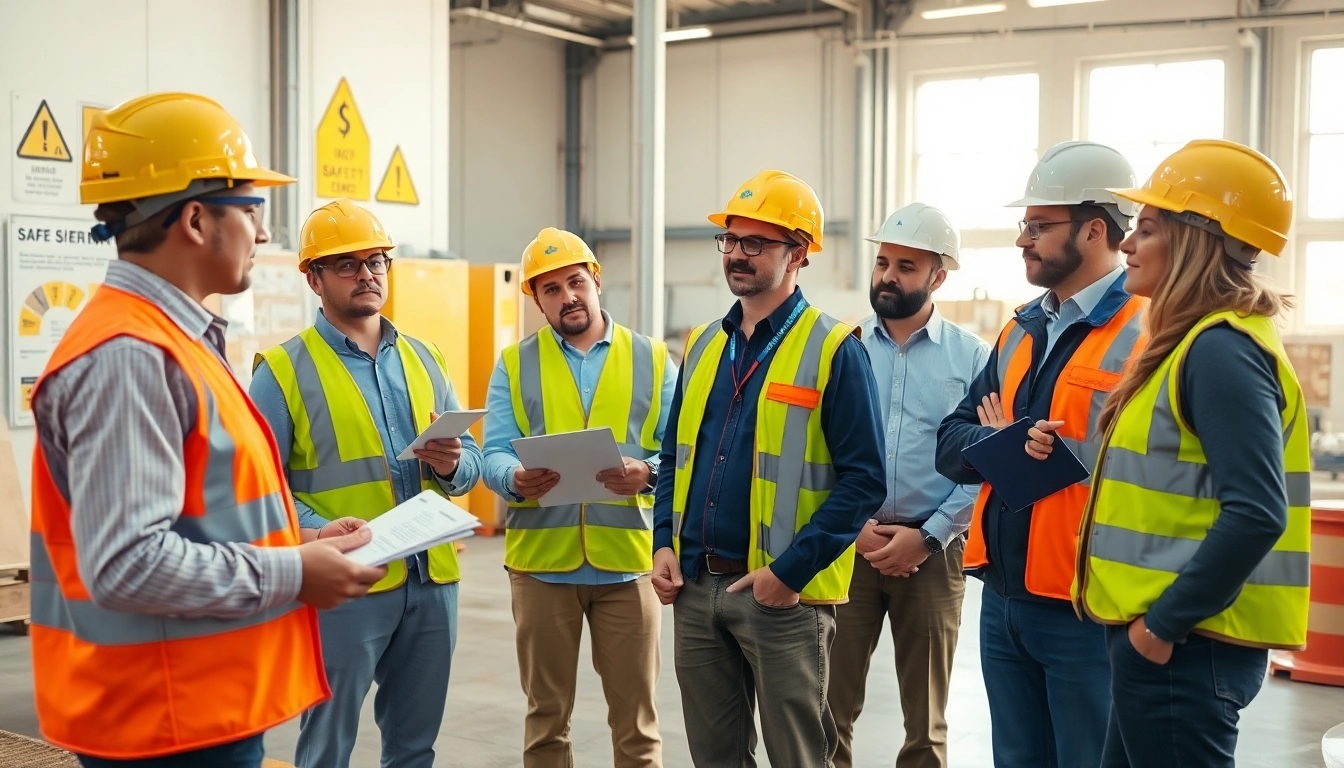 Evaluate Health and Safety Compliance through a team of professionals conducting a safety assessment.