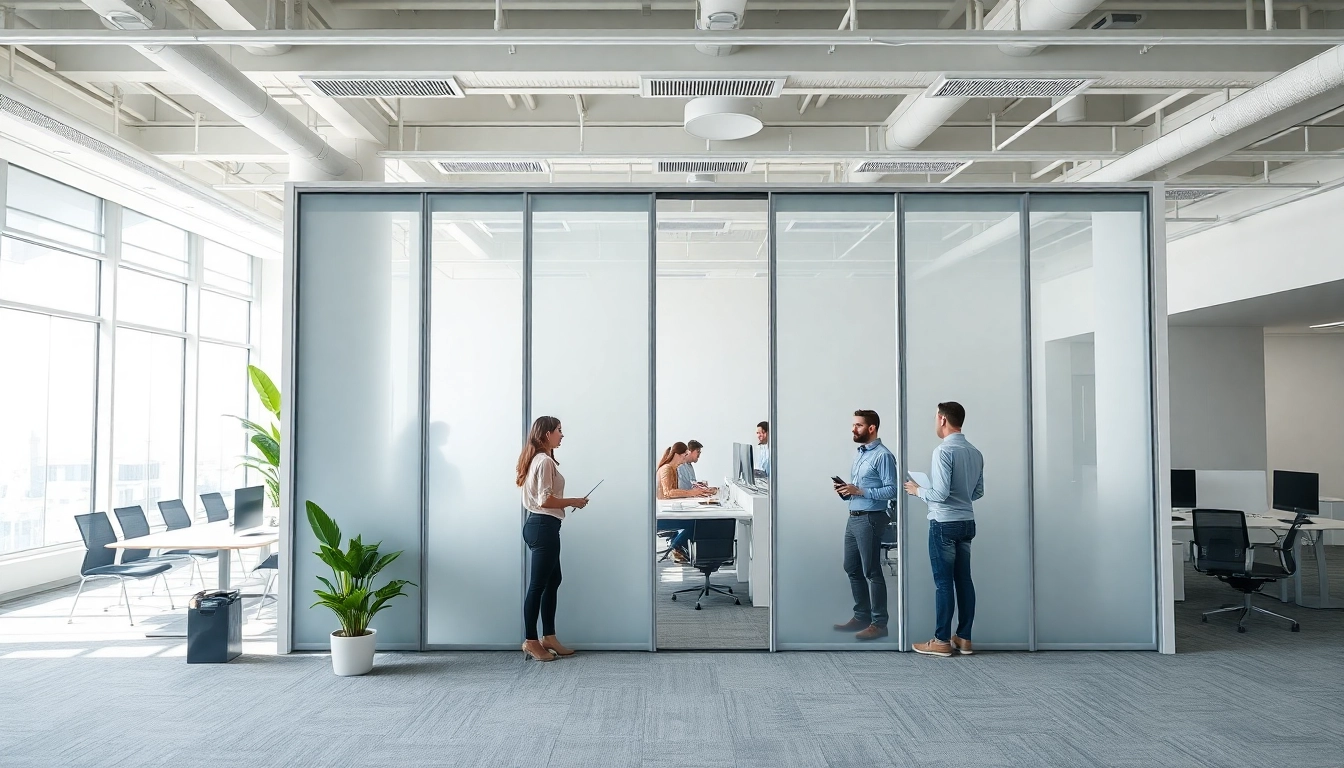 Install a Folding Partition Wall to enhance workspace efficiency and versatility in modern offices.