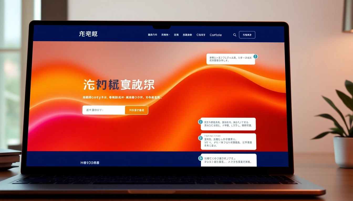 Engage with the 美洽官网 homepage showcasing user-friendly features and vibrant design.
