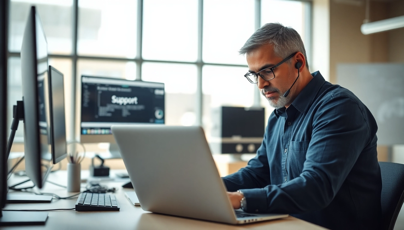 Providing computer IT support through focused troubleshooting in a modern office environment.