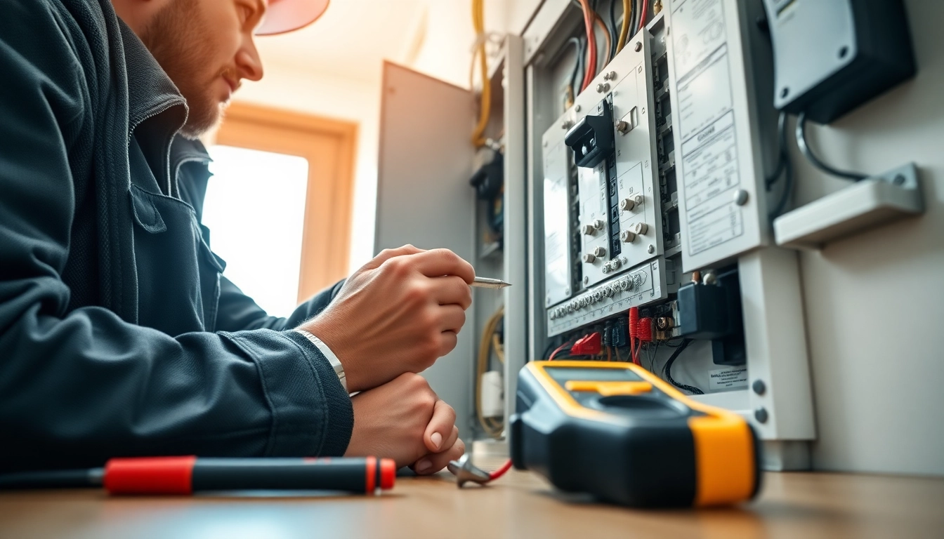 Provide top-notch Electrical Service through expert installation and repair in a professional setting.