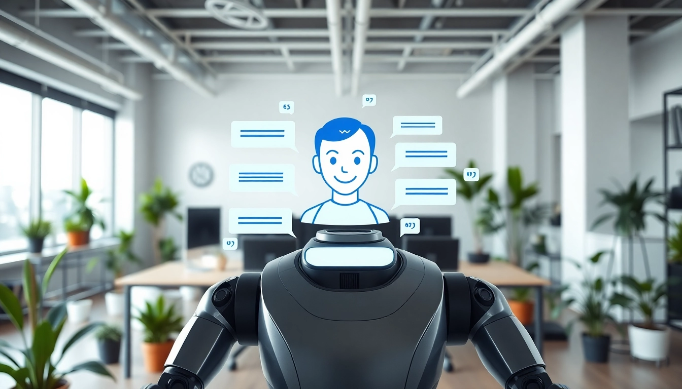 Engaging chatgpt bot for website displayed in a friendly digital interface.