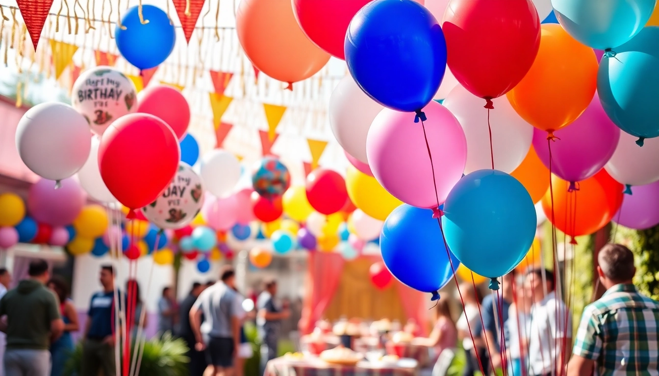 Creative Ways to Customize Print Balloons for Memorable Events