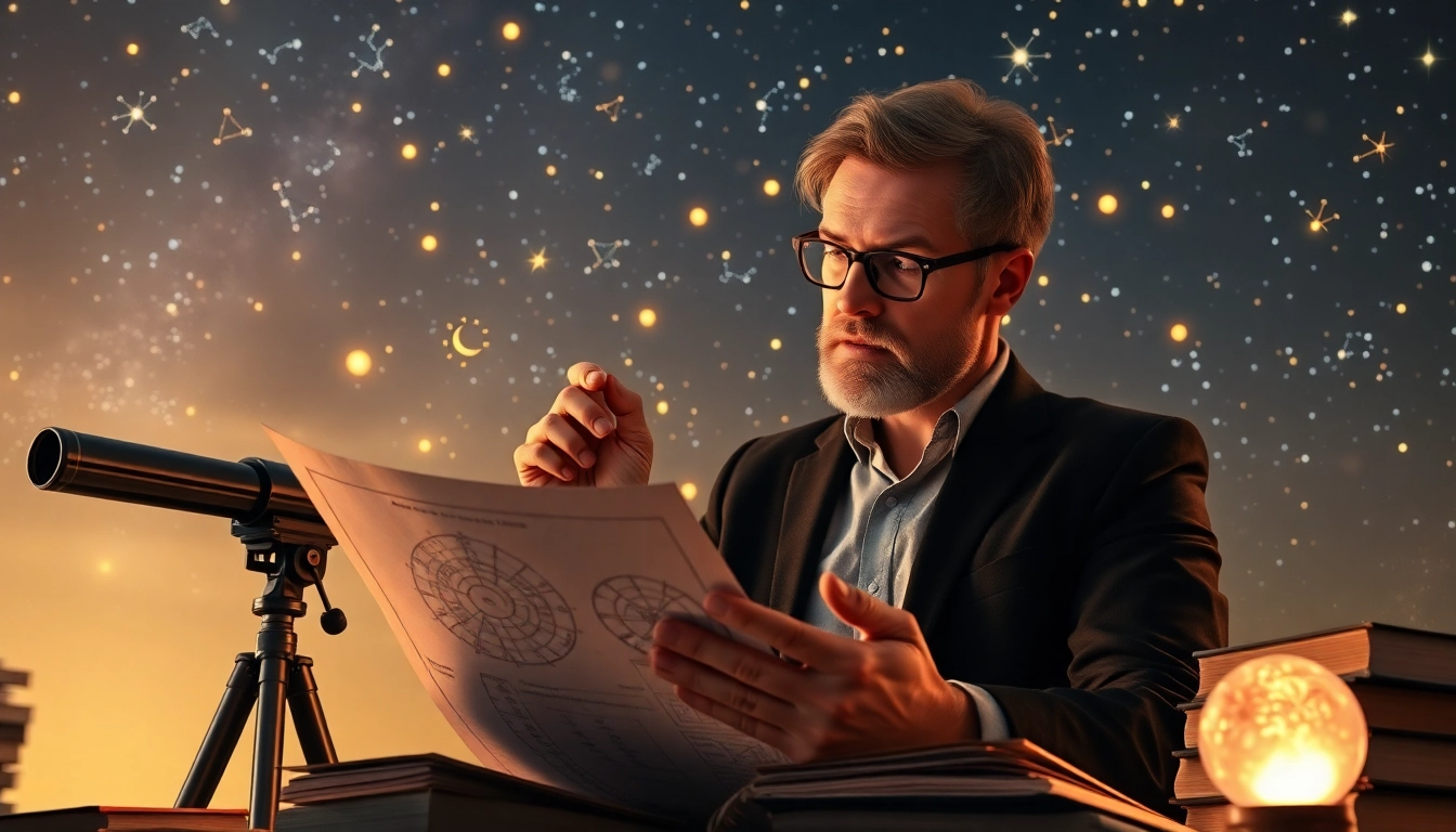 Erhalte personalisierte Horoskope durch astrologische Analysen und Sternenkonstellationen.