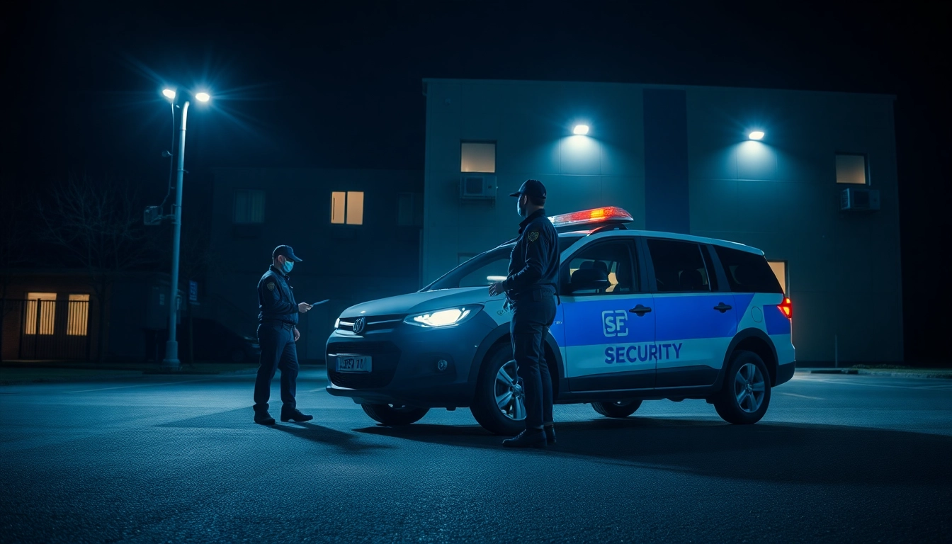 Secure key holding & mobile patrols by professional guards ensuring safety at night.