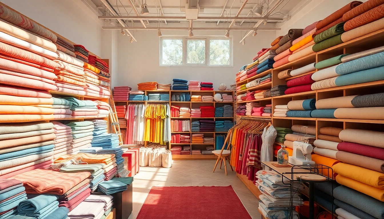 Bezoek https://www.stofnodig.nl voor een breed assortiment aan stijlvolle stoffen in een kleurrijke winkel.