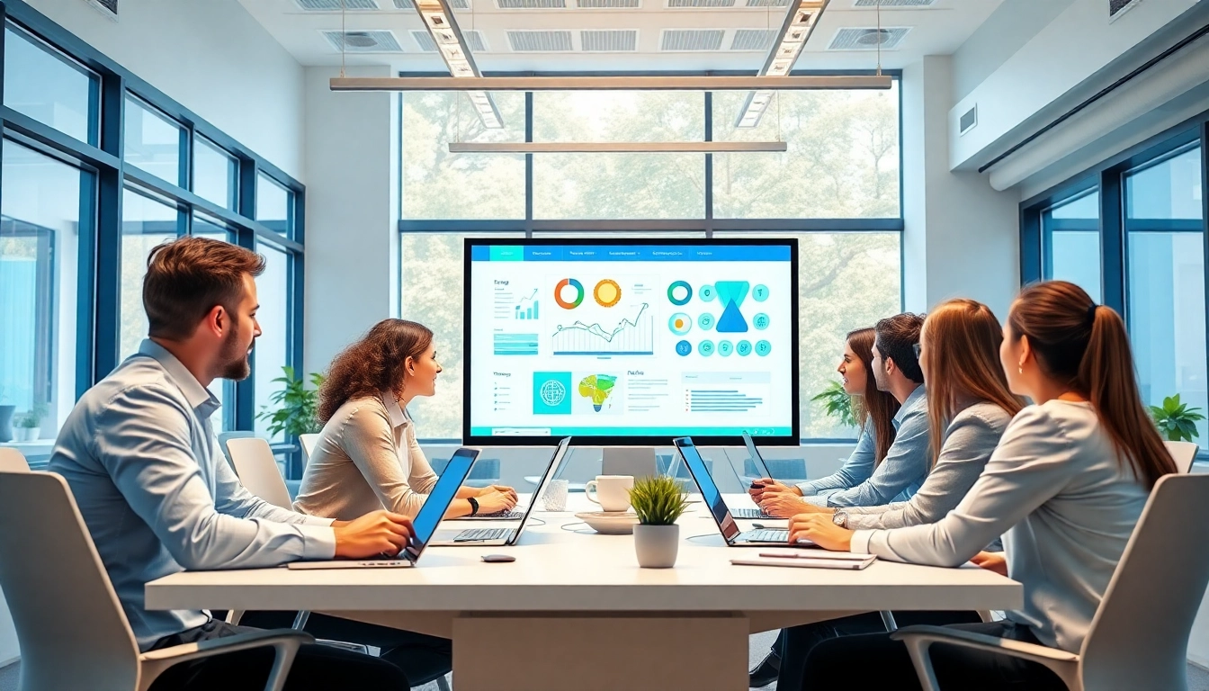 Create stunning kc website design with a collaborative team in a modern office environment.
