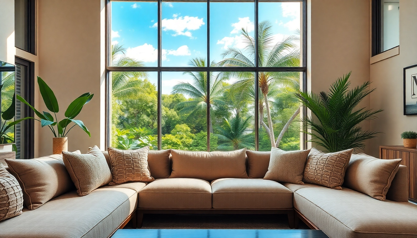 Elevate your space with Boca Raton Interior design featuring luxurious furnishings and natural light.