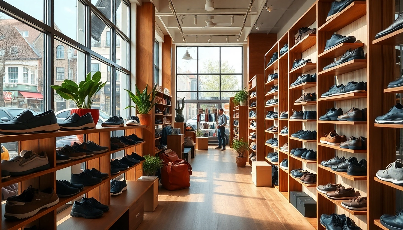 Bekijk comfortabele schoenen regio Eindhoven in een stijlvolle en moderne schoenwinkel.