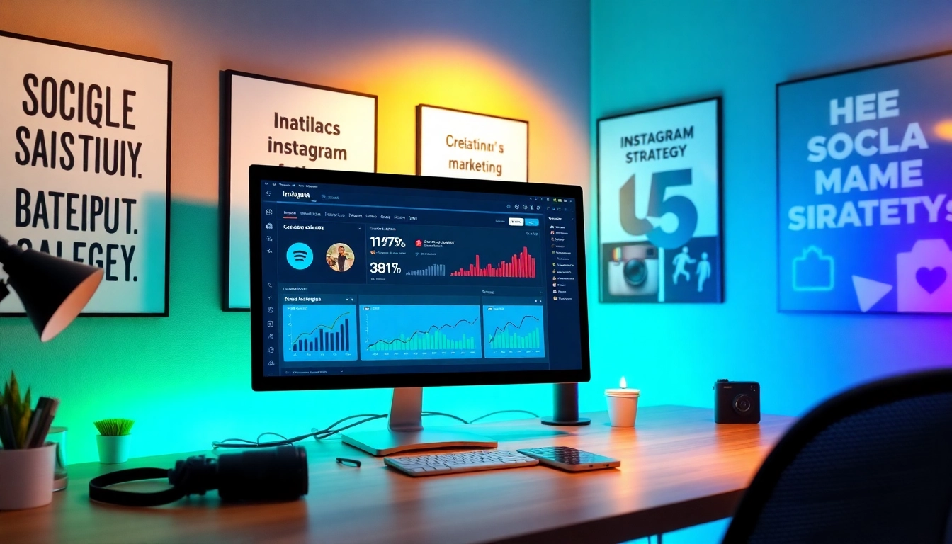 Enhance your growth with the features of an Instagram smm panel interface showcasing analytics.
